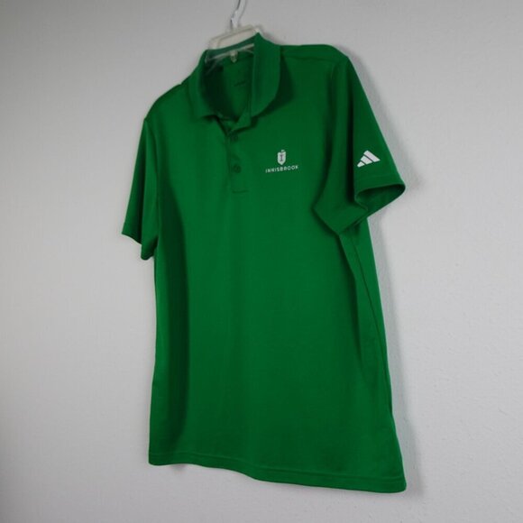 Adidas Polo Shirt Men's Size Medium Green Innisbrook Golf Florida - Picture 3 of 10